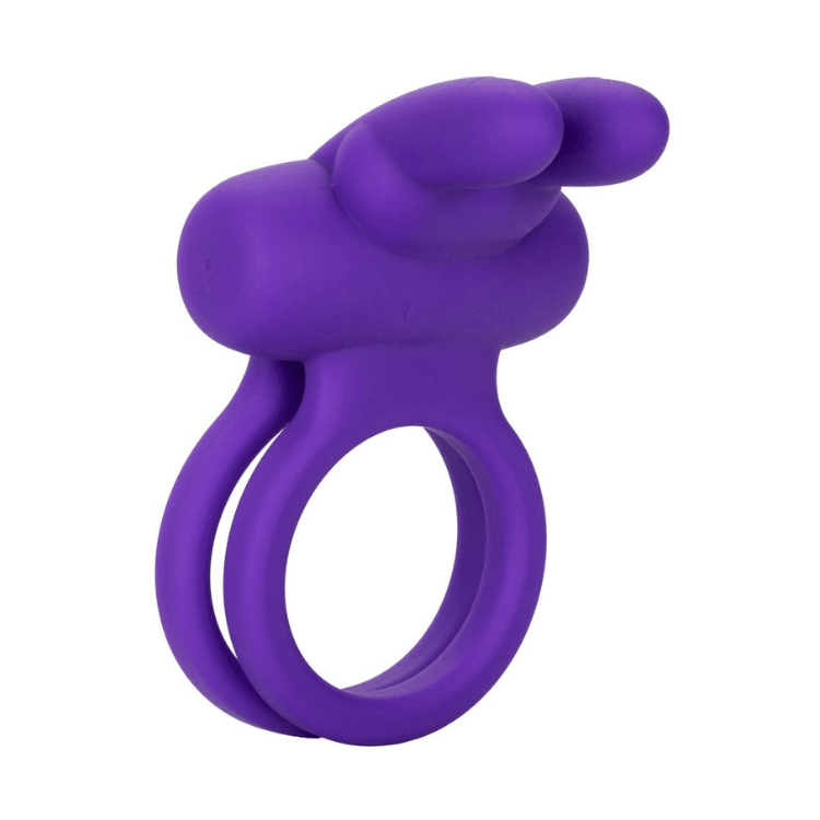 SiliconeRechargeableDualRockinRabbitMultiSpeedCockringWaterproof1 - House of Vices 