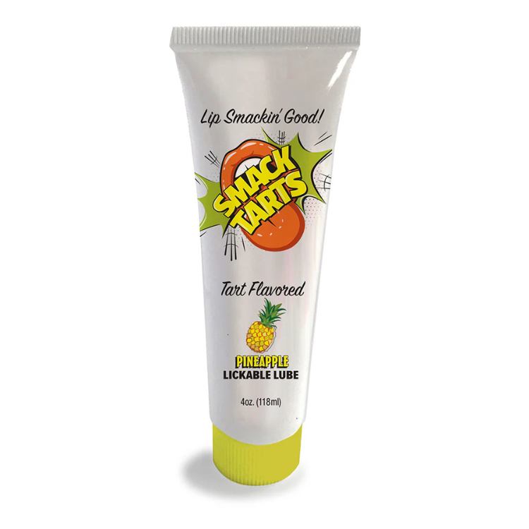 Smack_Tarts_Lickable_Sour_Pineapple_Lube_4_oz. - House of Vices 