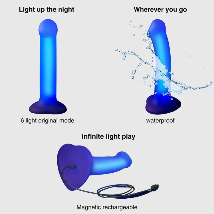 Strap-On-Me_Glow-LED_Dildo3 - House of Vices 