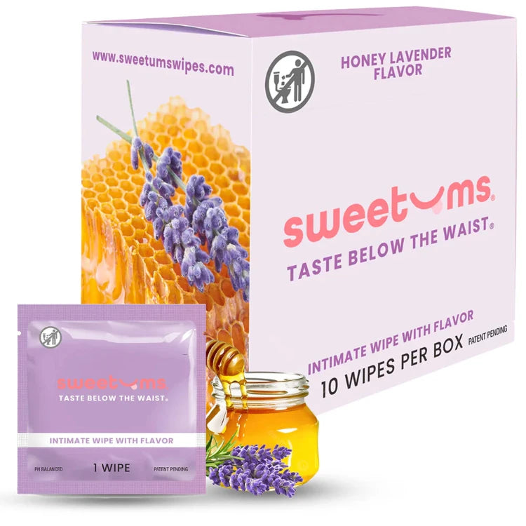 Sweetums Intimate Wipes Flavored 10-Pack - House of Vices