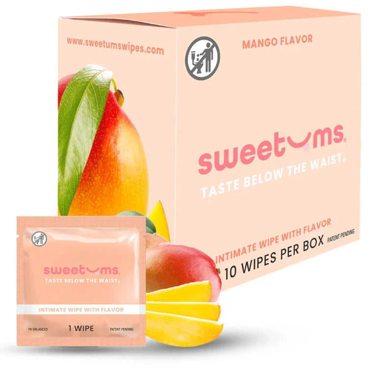 Sweetums Intimate Wipes Flavored 10-Pack - House of Vices