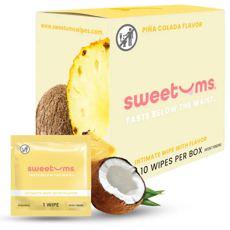 Sweetums Intimate Wipes Flavored 10-Pack - House of Vices
