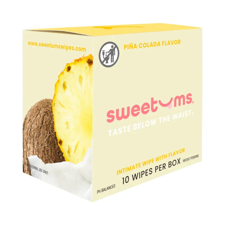 Sweetums Intimate Wipes Flavored 10-Pack - House of Vices