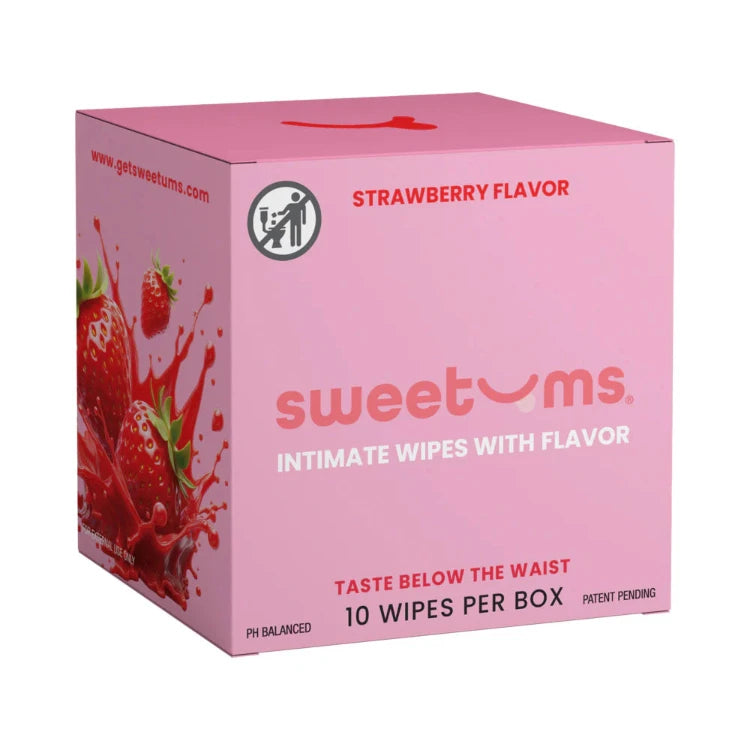 Sweetums Intimate Wipes Flavored 10-Pack - House of Vices