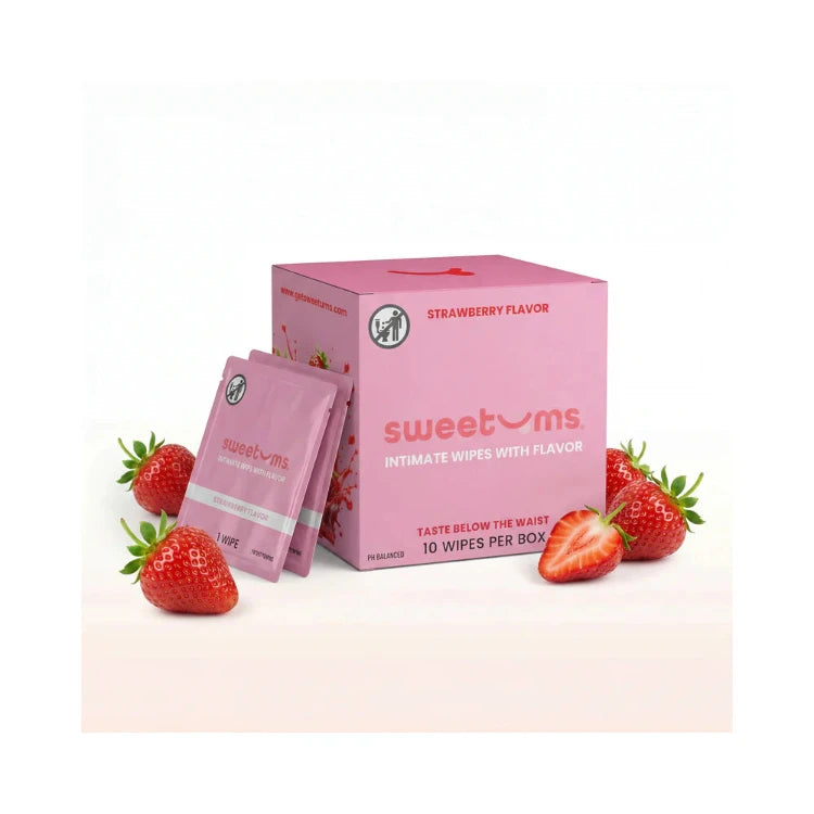 Sweetums Intimate Wipes Flavored 10-Pack - House of Vices