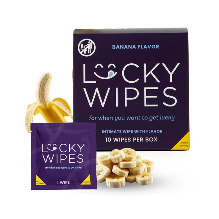 Sweetums Lucky Wipes Assorted Flavored Wipes 10-Pack - For Men! - House of Vices