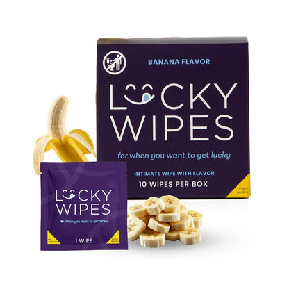 Sweetums Lucky Wipes Assorted Flavored Wipes 10-Pack - For Men! - House of Vices