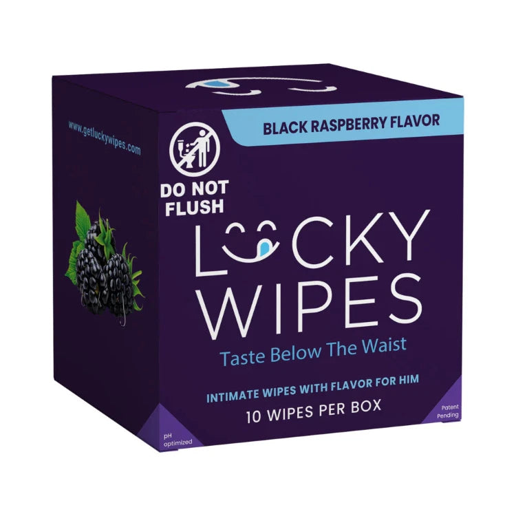 Sweetums Lucky Wipes Assorted Flavored Wipes 10-Pack - For Men! - House of Vices