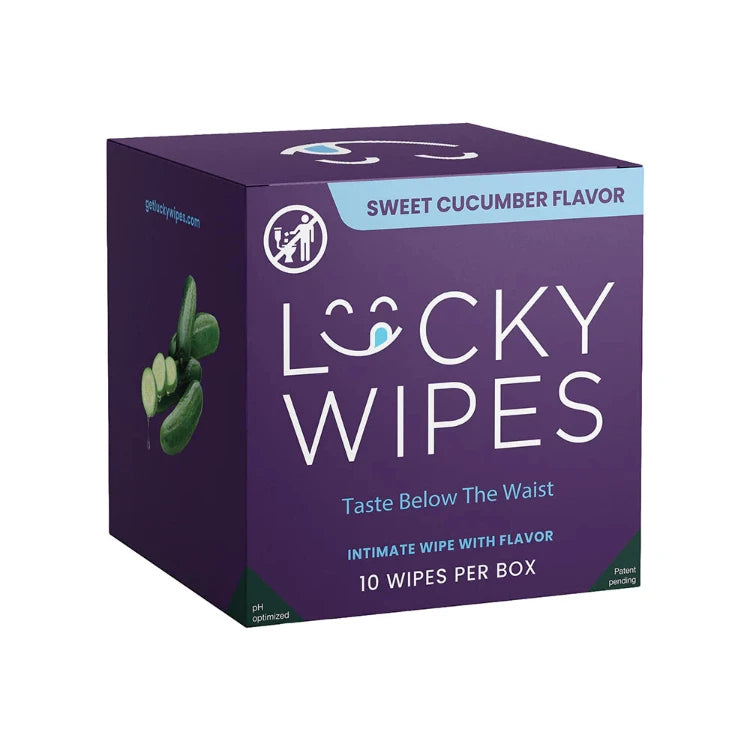 Sweetums Lucky Wipes Assorted Flavored Wipes 10-Pack - For Men! - House of Vices