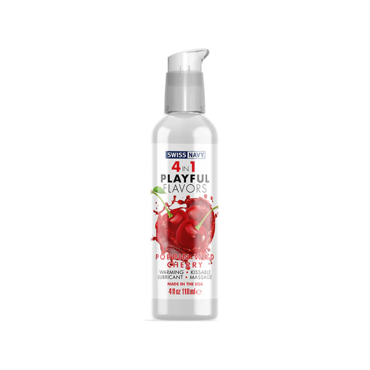 Swiss Navy 4 In 1 Warming Flavored Lubricant