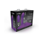 The Cowgirl Rodeo Rider rideable thrusting silicone toy with packaging, adjustable position, purple color.