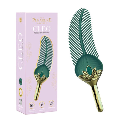 The Pleasure Company Cleo Vibrating Feather Tickler
