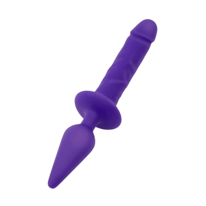 Together Toys Double Pleasure Rechargeable Silicone Couples Vibrator - House of Vices 