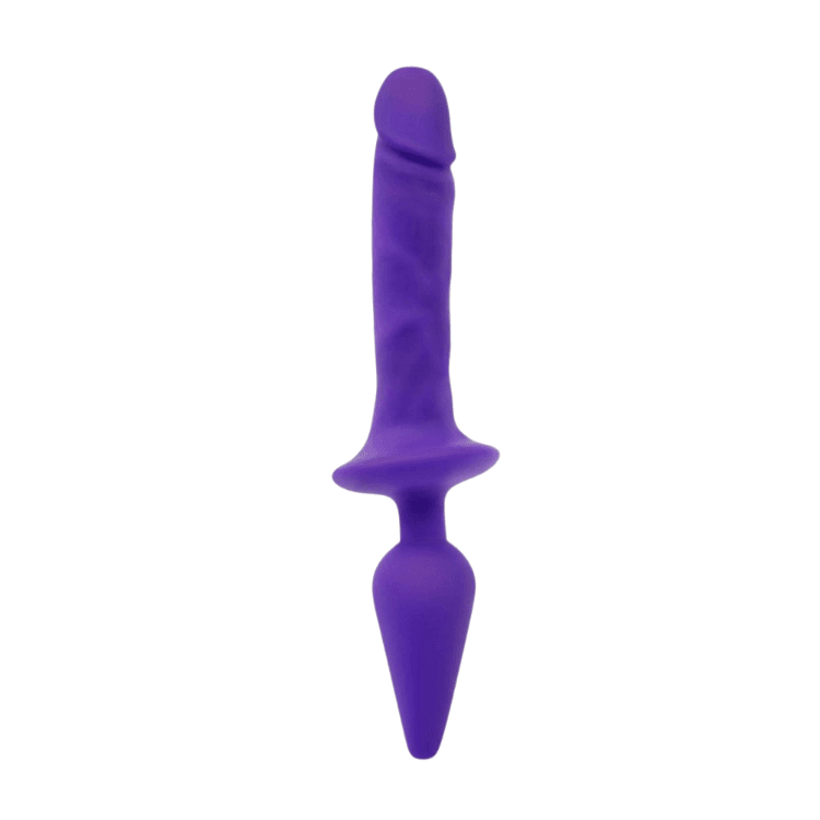 Together Toys Double Pleasure Rechargeable Silicone Couples Vibrator - House of Vices 