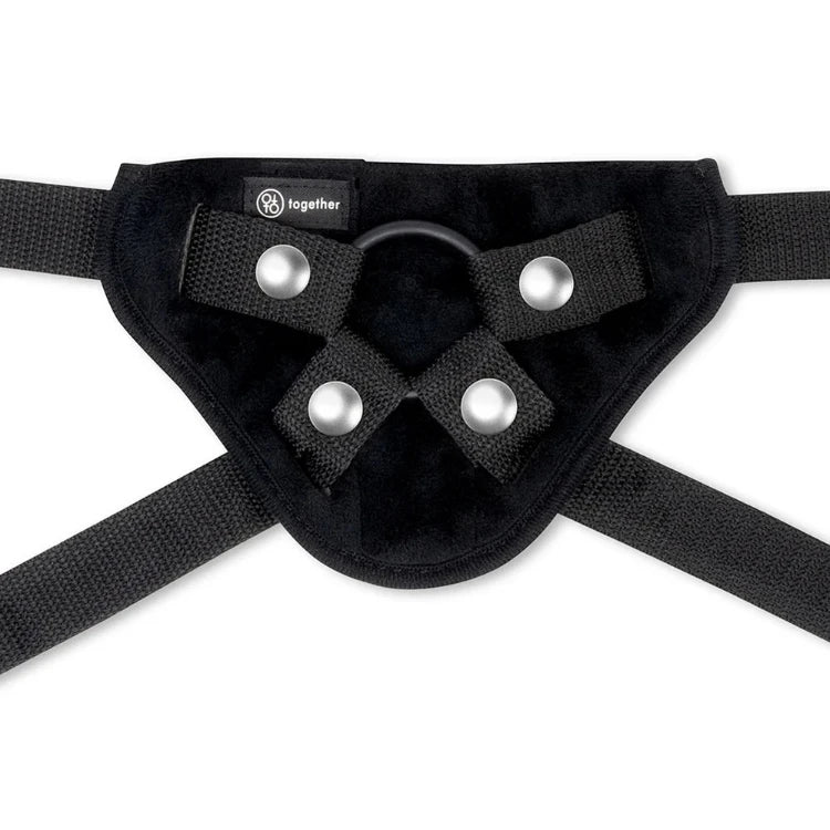 Together Pop 6 in. Silicone Dildo & Harness Set - House of Vices