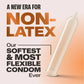 Trojan G.O.A.T Non-Latex Silicone Lubricated 3-Pack - House of Vices