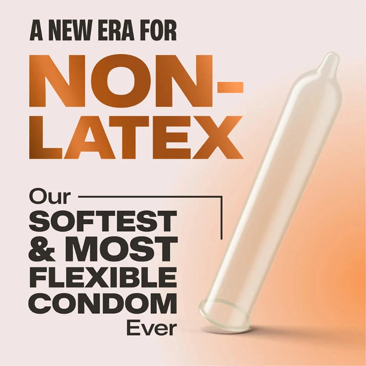 Trojan G.O.A.T Non-Latex Silicone Lubricated 3-Pack - House of Vices