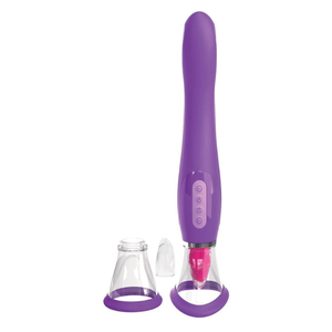 Ultimate Pleasure Silicone Vibrating Multi-Speed Rechargeable Clit Stimulator - House of Vices 