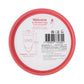 Uva menstrual cup container lid showing product size, capacity, and instructions in English and Spanish.