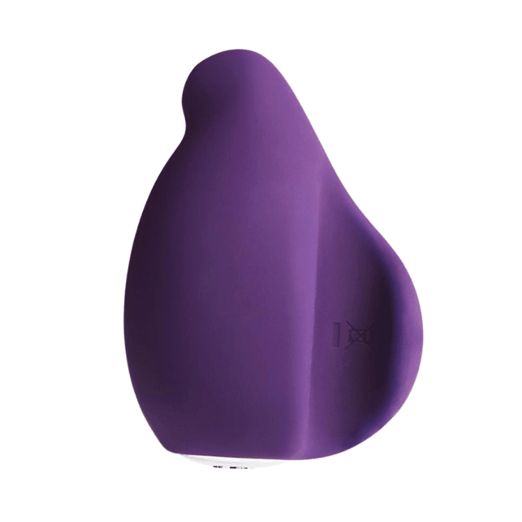 VeDO-Yumi-Rechargeable-Silicone-Layon-Finger-Vibrator-Purple-4 - House of Vices 