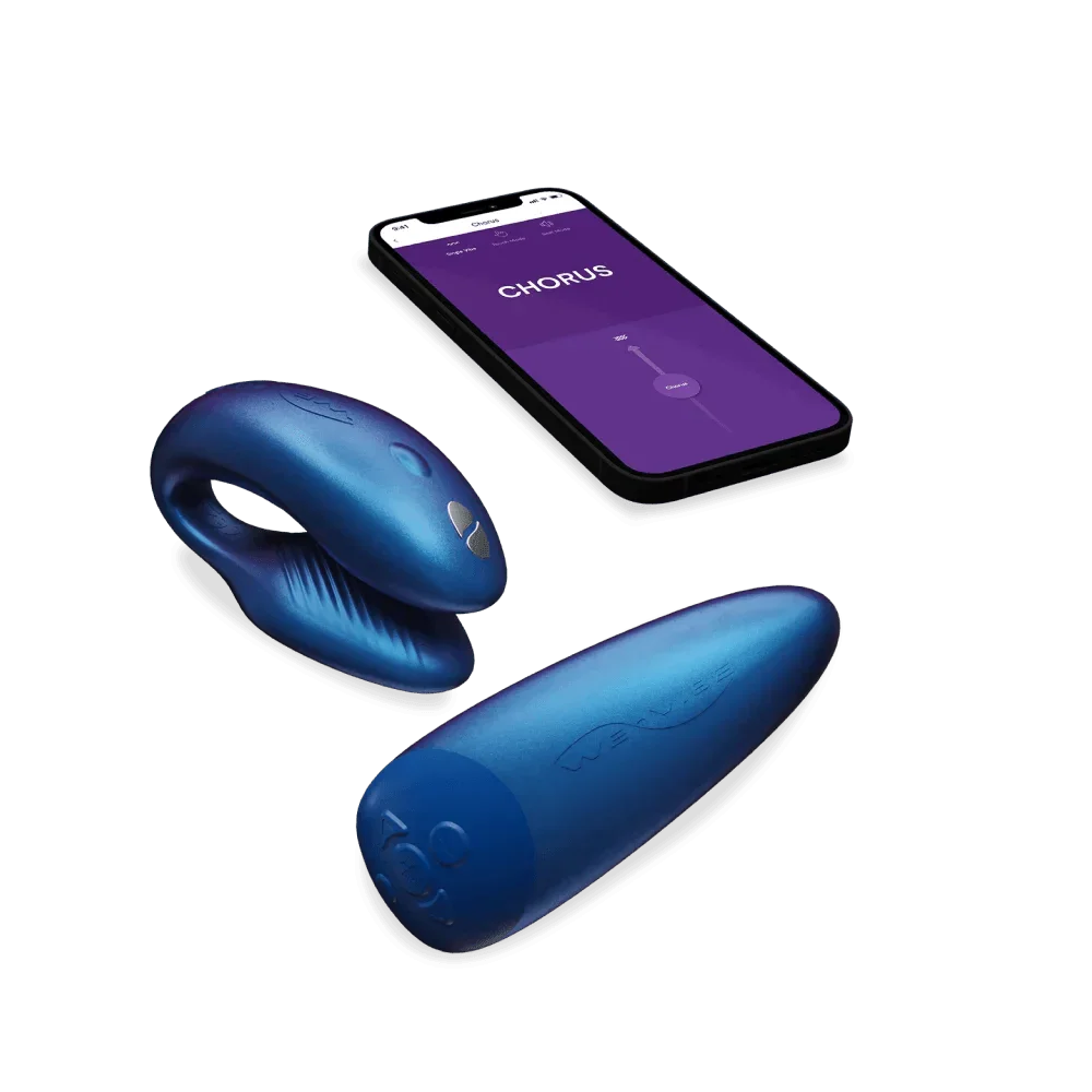 We-Vibe Chorus Rechargeable Couples Vibrator App Control and Remote We-Vibe Chorus Rechargeable Couples Vibrator App Control and Remote