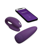 We-Vibe Chorus purple couples vibrator with remote control and smartphone app