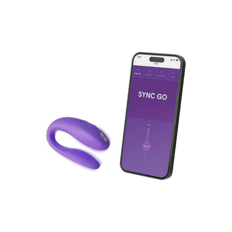 We-Vibe_Sync_Go_App_Control_Rechargeable_Silicone_Couples_Vibrator_3 - House of Vices 
