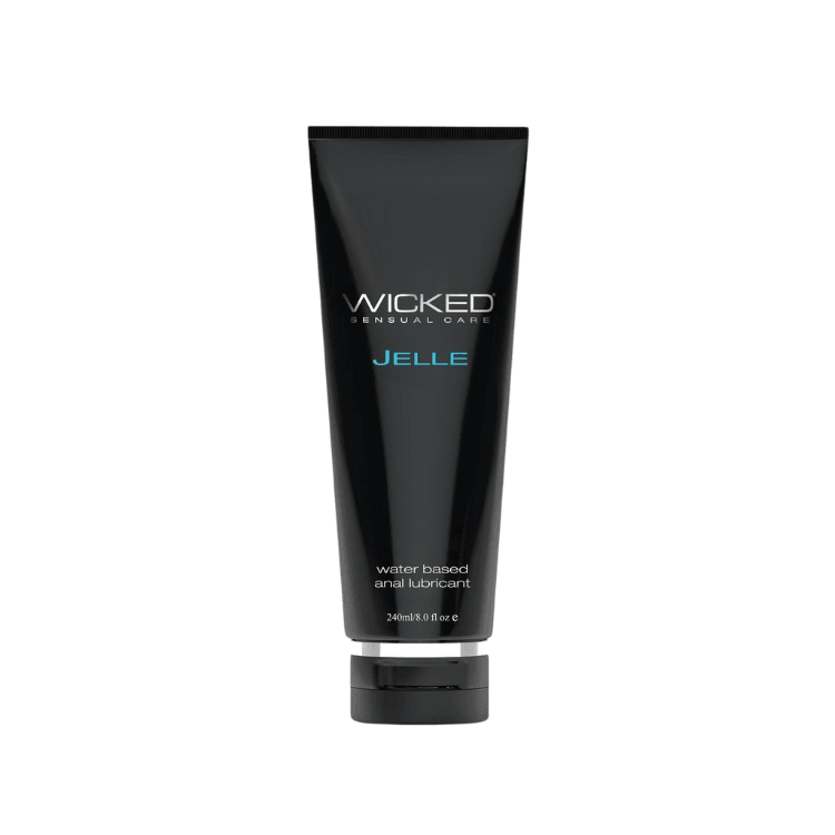 Wicked-Jelle-Water-Based-Anal-Gel-Lubricant-8oz - House of Vices 