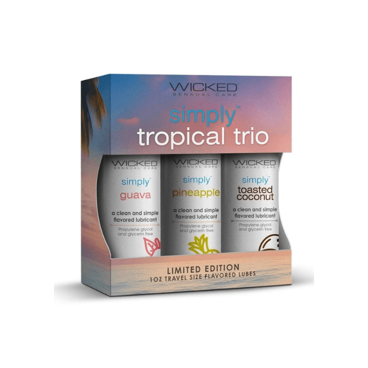 WickedSimplyWaterBasedTropicalTrioSet - House of Vices 