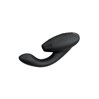 Womanizer_Duo_2_Silicone_Rechargeable_Clitoral_and_G-Spot_Stimulator_-_Black - House of Vices 