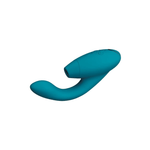 Womanizer_Duo_2_Silicone_Rechargeable_Clitoral_and_G-Spot_Stimulator_-_Petrol - House of Vices 