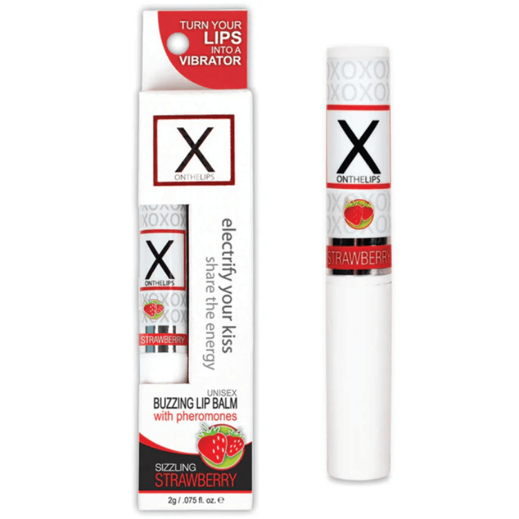 X On The Lips Buzzing Lip Balm - House of Vices